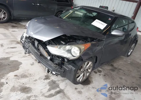 2016 Hyundai Veloster from USA, damaged, VIN KMHTC6AD1GU272290